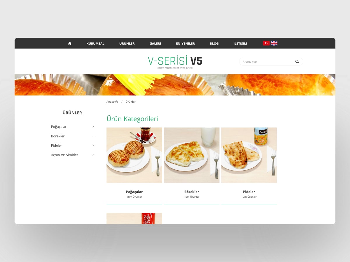Börekçi İnternet Sitesi V5