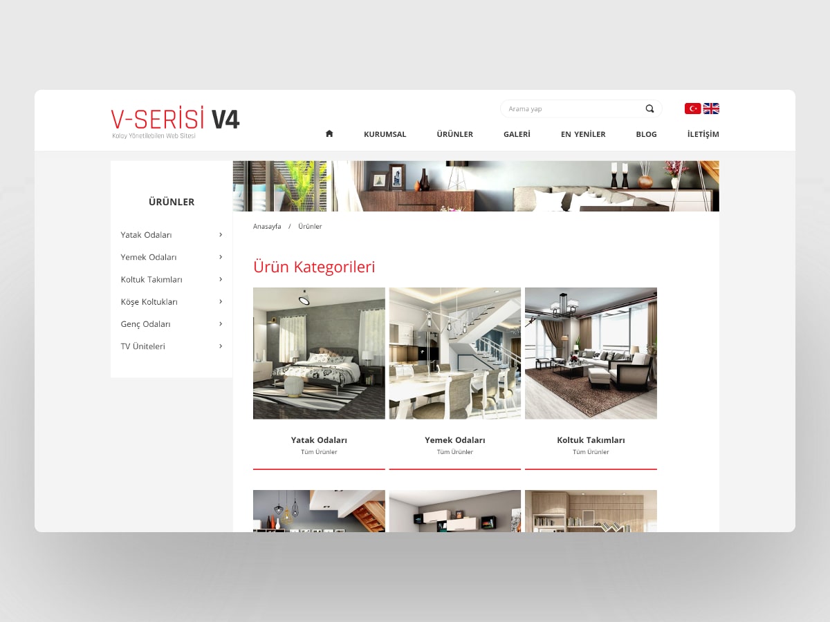 Mobilya Web Tasarım V4